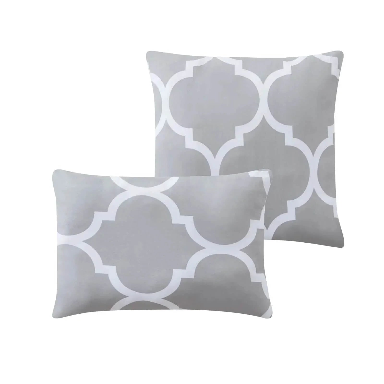 Ensemble 6 pièces : Parure de lit surdimensionnée Kathy Ireland Trellis