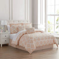 Ensemble 6 pièces : Parure de lit surdimensionnée Kathy Ireland Trellis