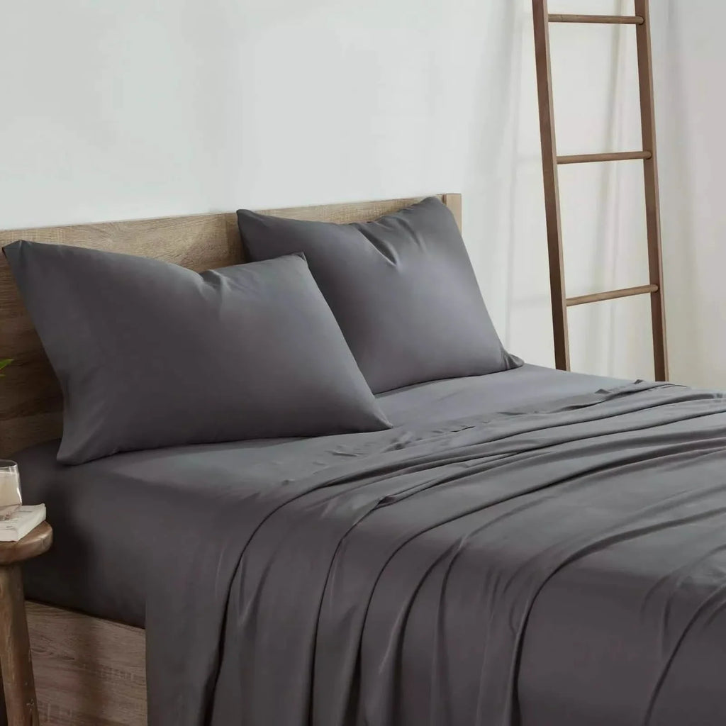 Parure de lit 4 pièces : Parure de draps 100 % bambou 300 fils de Kathy Ireland