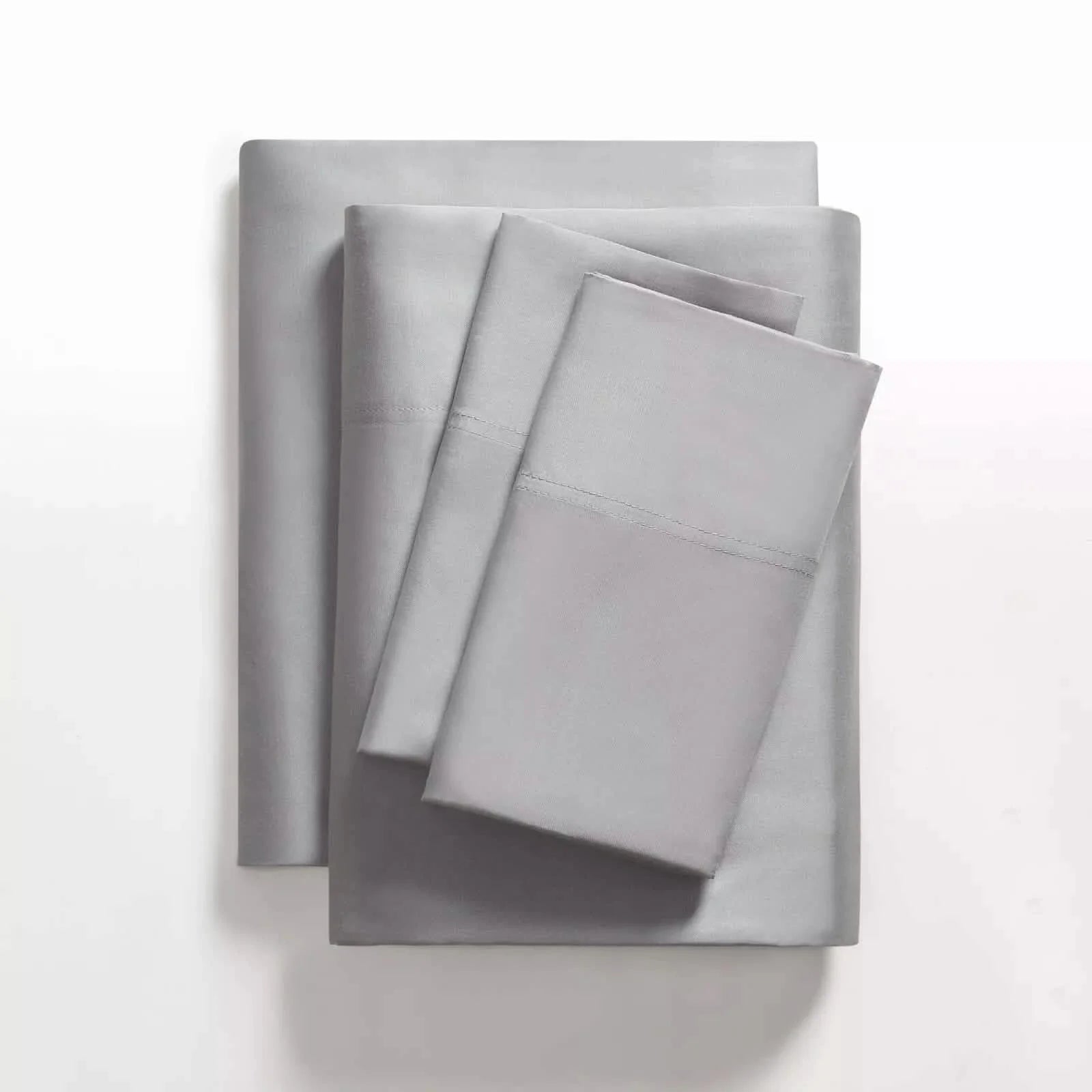 Parure de lit 4 pièces : Parure de draps 100 % bambou 300 fils de Kathy Ireland
