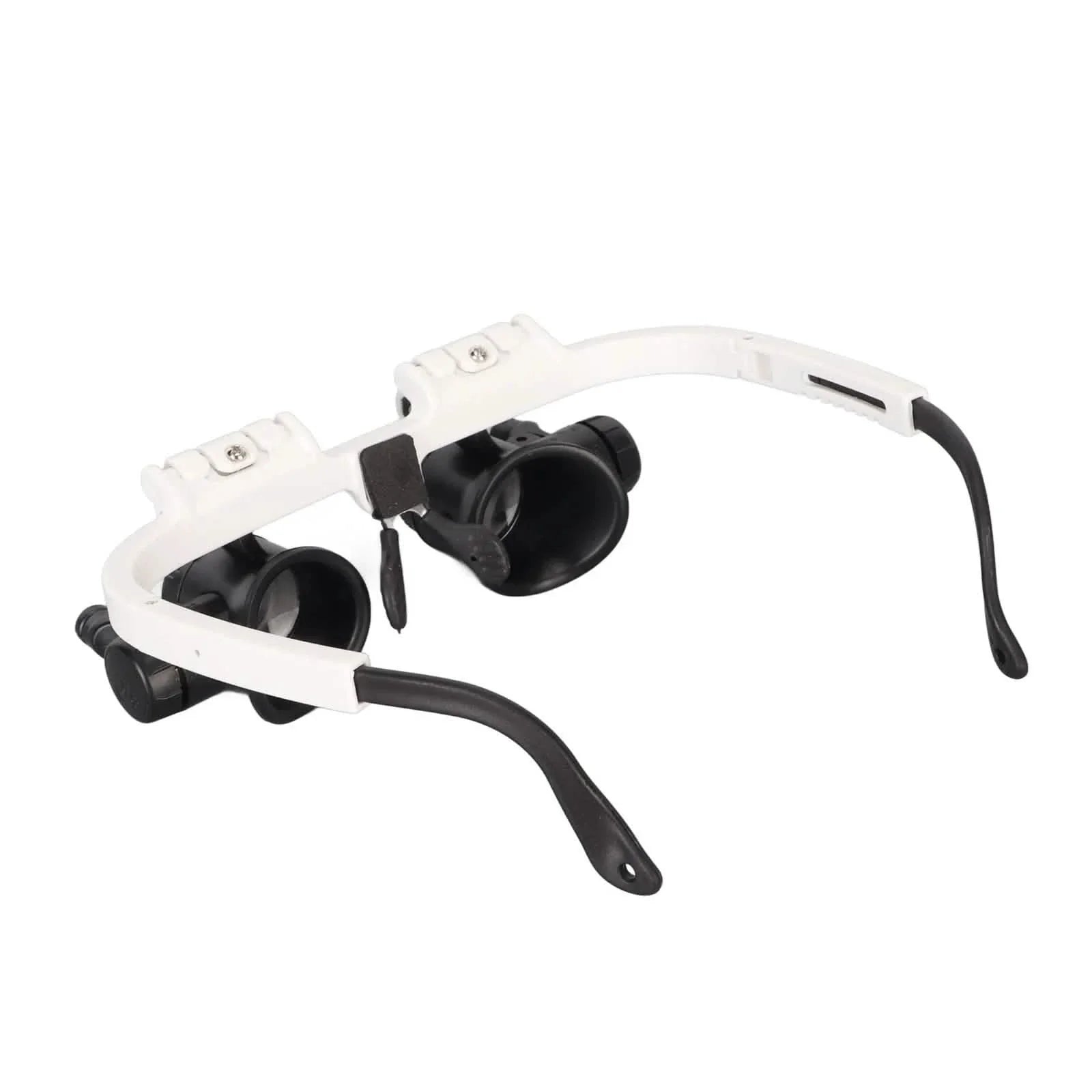 Loupe frontale à 2 LED – 8x/15x/23x avec éclairage de réparation