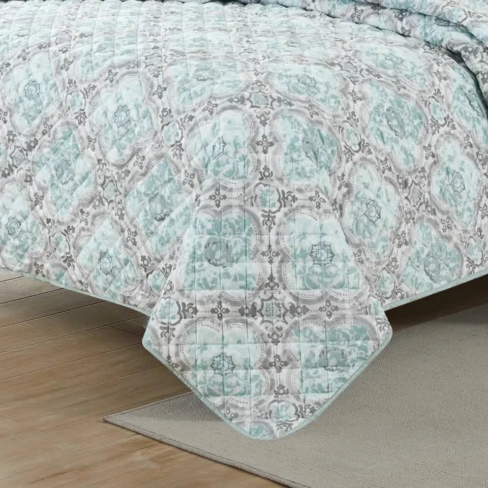 Ensemble 3 pièces : Parure de lit réversible Bibb Home