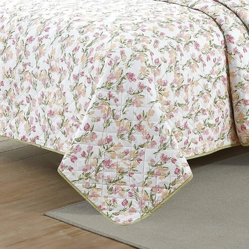Ensemble 3 pièces : Parure de lit réversible Bibb Home