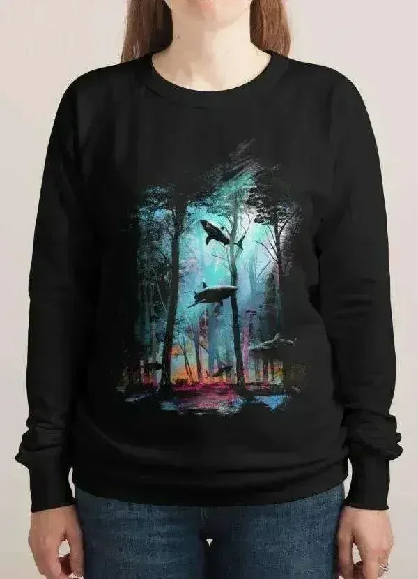 SHARK FOREST FEMMES Sweat imprimé