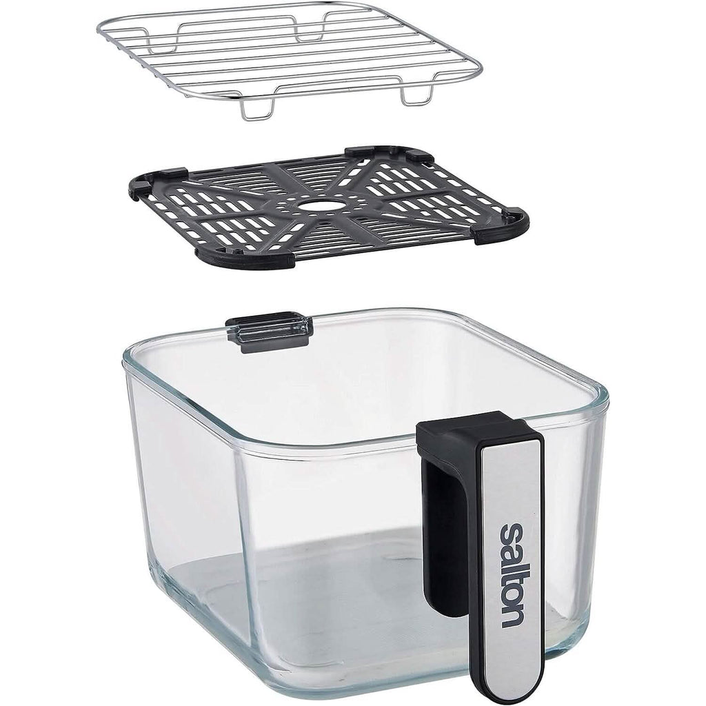Friteuse à air, grill et déshydrateur 3-en-1 Flip and Cook Salton