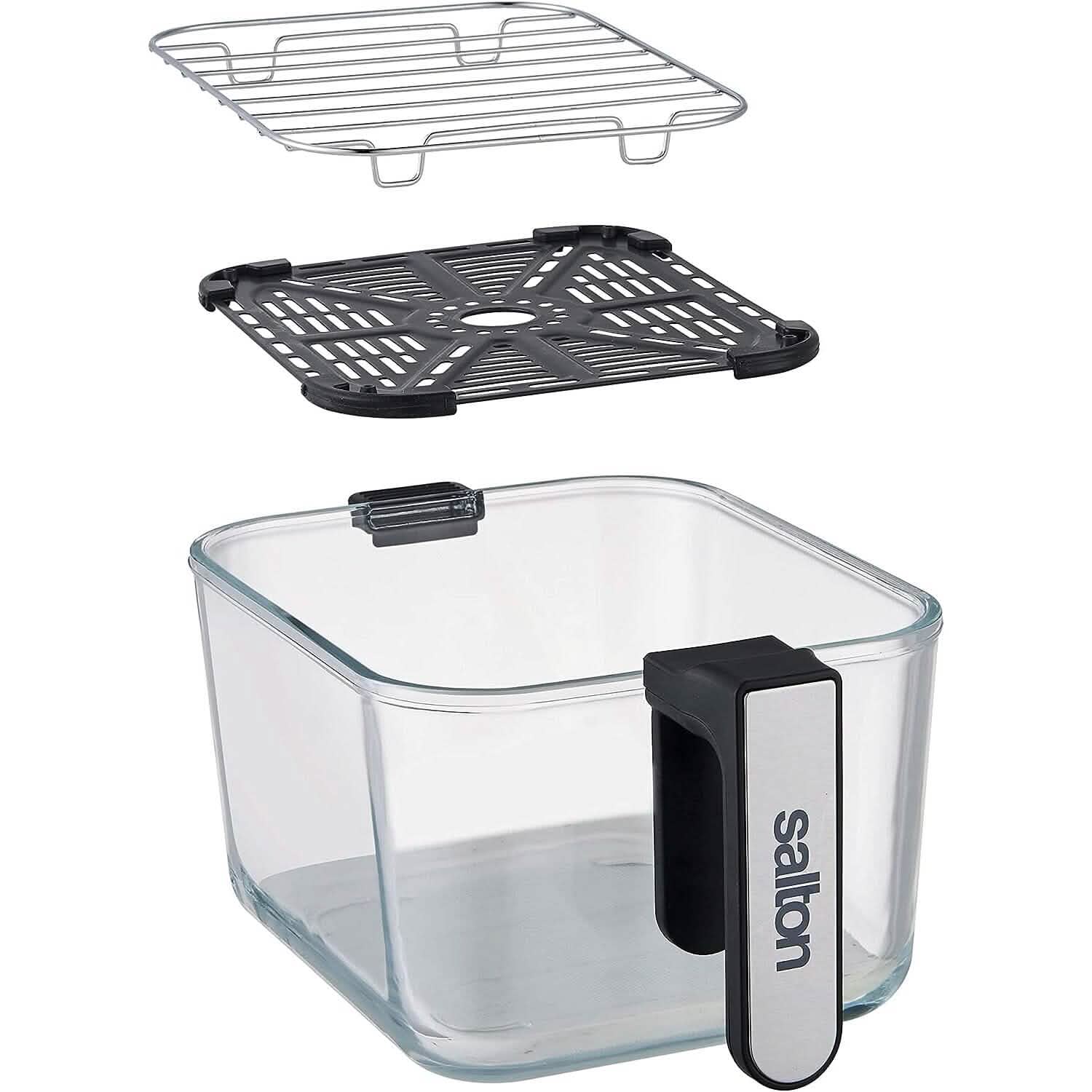 Friteuse à air, grill et déshydrateur 3-en-1 Flip and Cook Salton