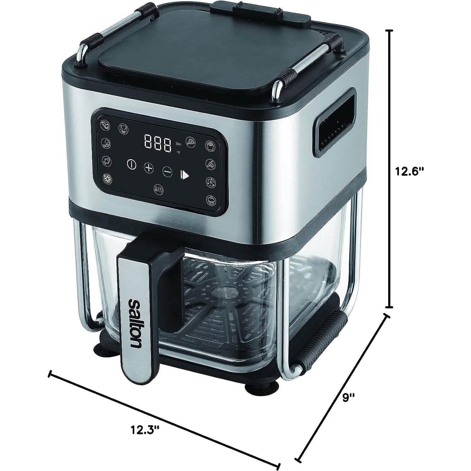 Friteuse à air, grill et déshydrateur 3-en-1 Flip and Cook Salton