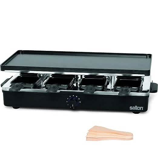 Salton Appareil à Raclette/Gril – 8 personnes