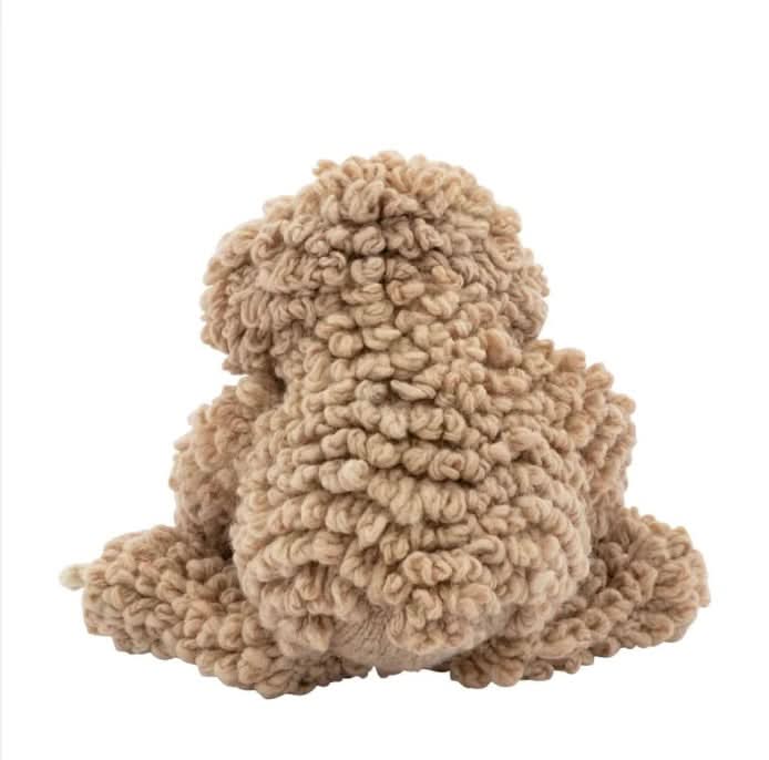 Peluche tricotée en laine | Sam le paresseux