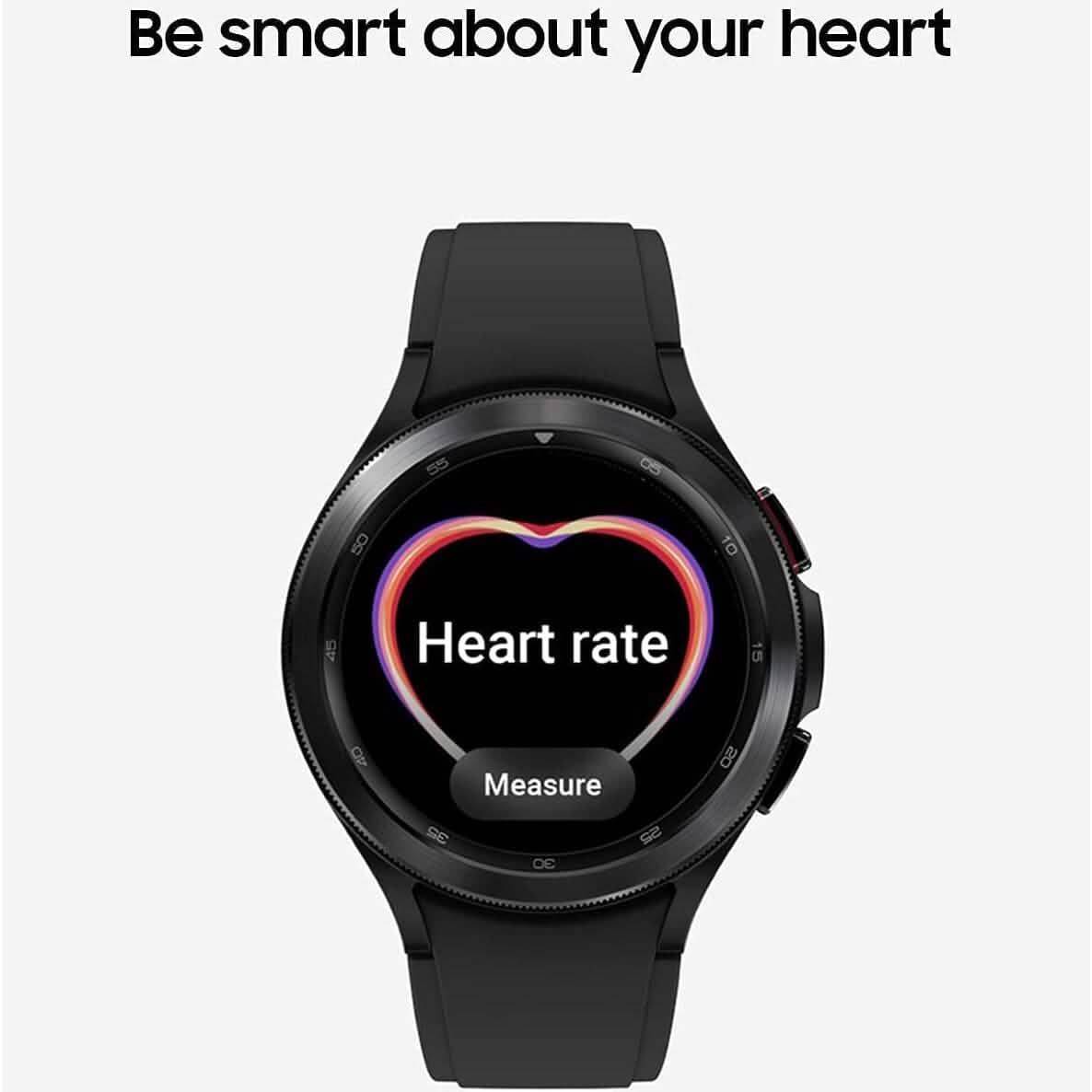 Montre intelligente Samsung Electronics Galaxy Watch 4 Classic 46 mm avec suivi ECG (reconditionnée)