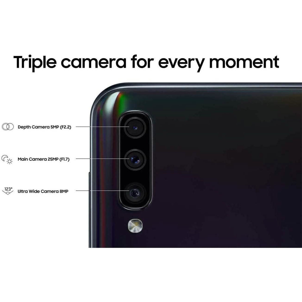 Samsung Galaxy A50 A505U entièrement débloqué (reconditionné)
