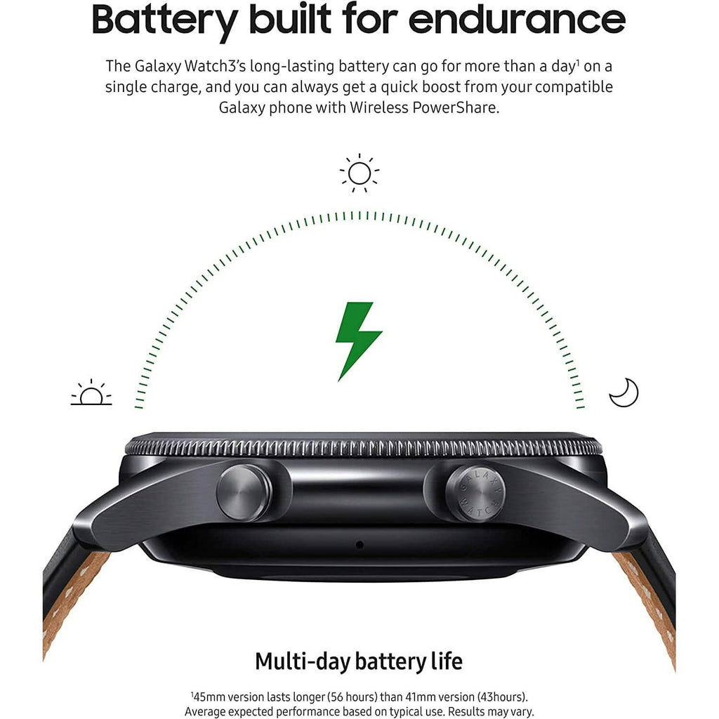 Samsung Galaxy Watch 3 45 mm (reconditionnée)