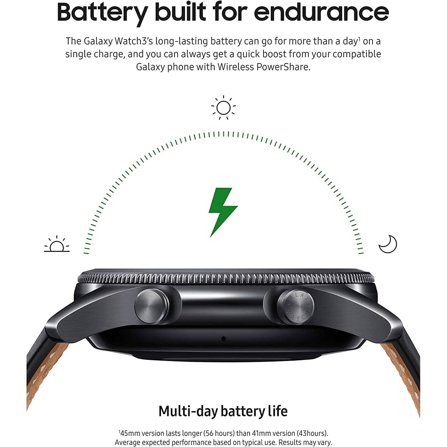 Samsung Galaxy Watch 3 45 mm (reconditionnée)