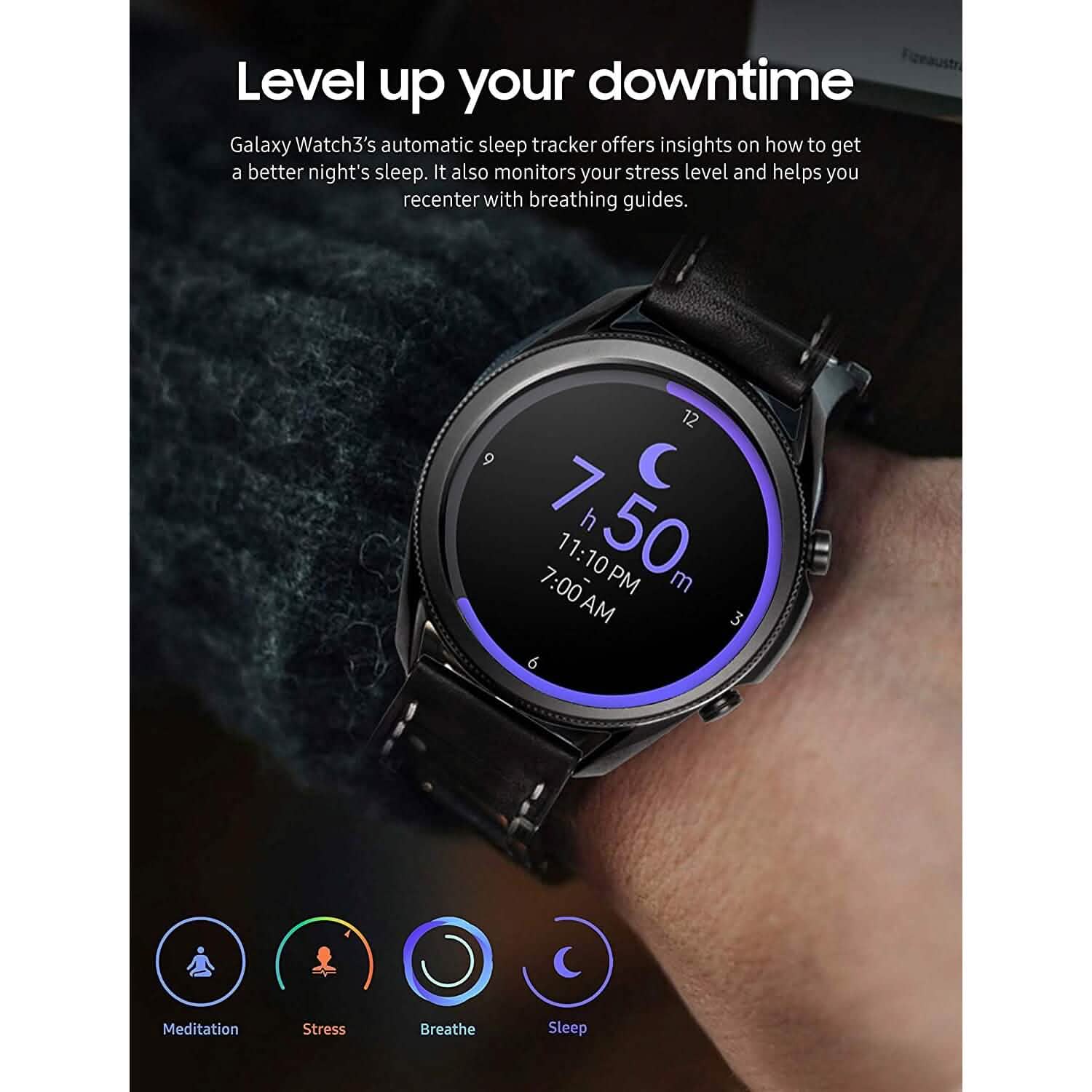 Samsung Galaxy Watch 3 45 mm (reconditionnée)