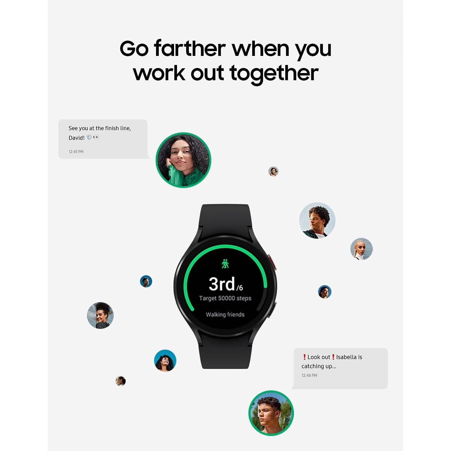 Montre connectée Samsung Galaxy Watch 4 40 mm (reconditionnée)