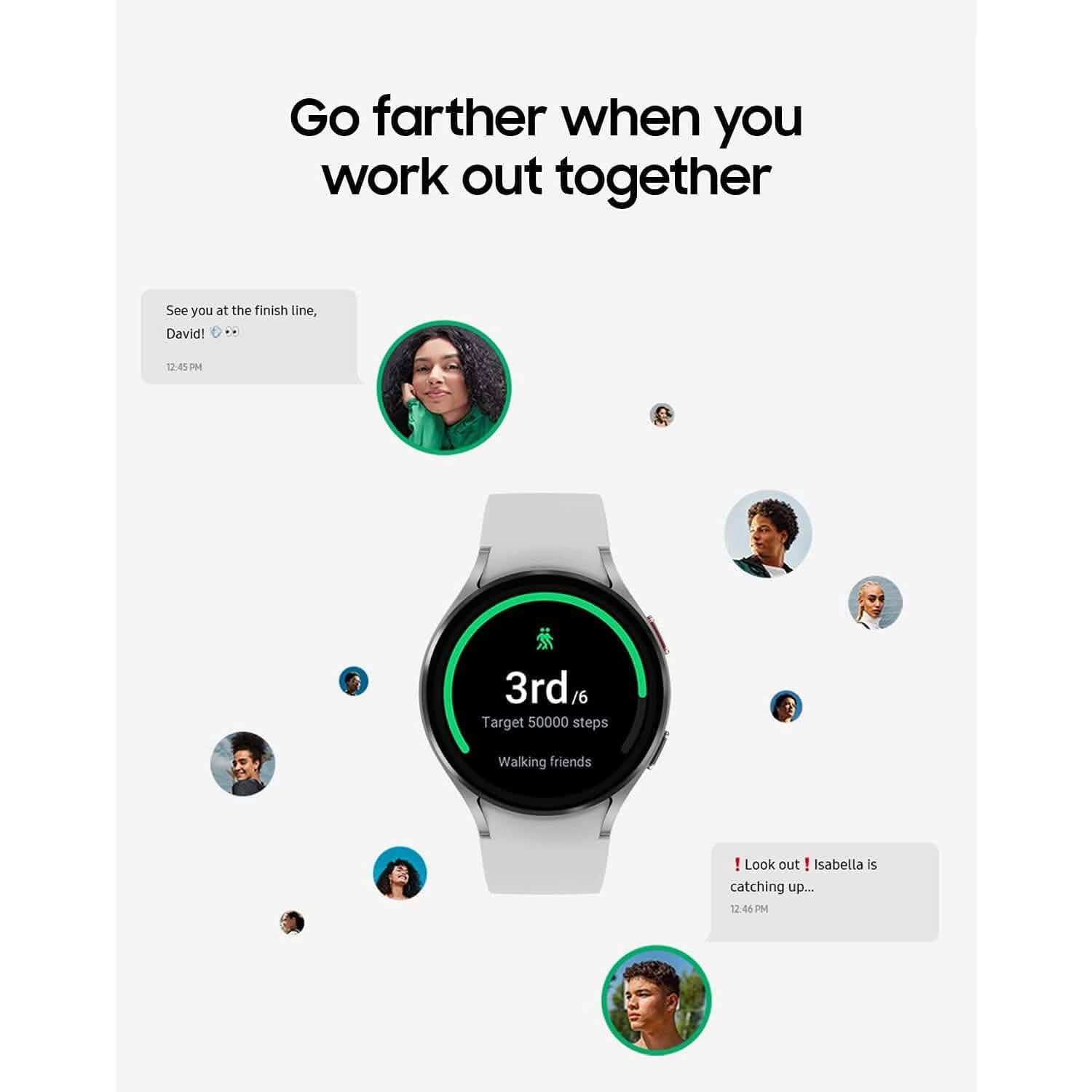Montre connectée Samsung Galaxy Watch 4 44 mm