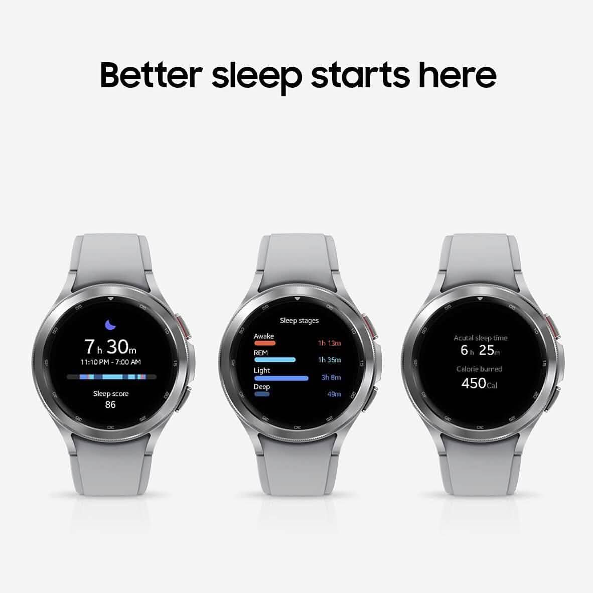 Samsung Galaxy Watch 4 Classic - 46mm LTE - Acier inoxydable