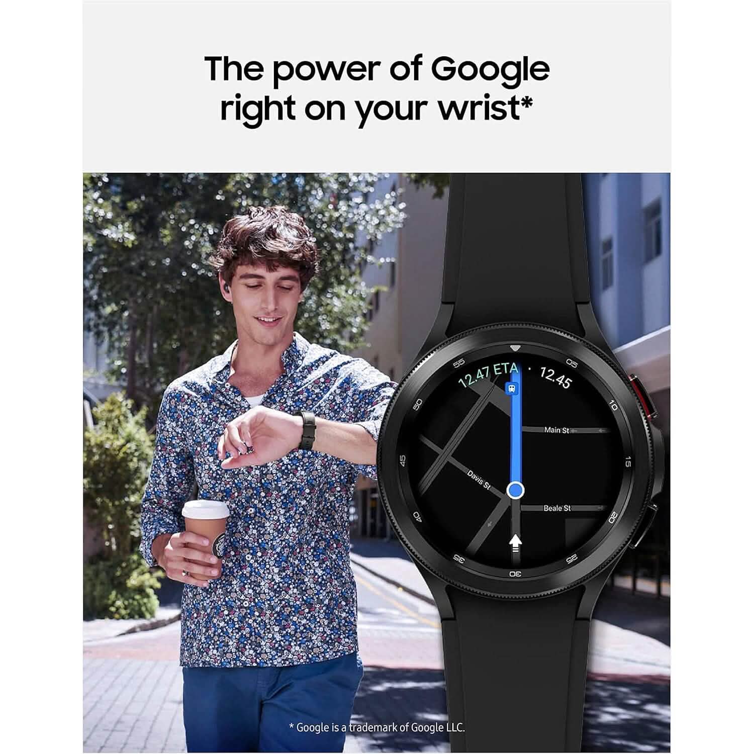 Samsung Galaxy Watch 4 Classic - 46mm LTE - Acier inoxydable
