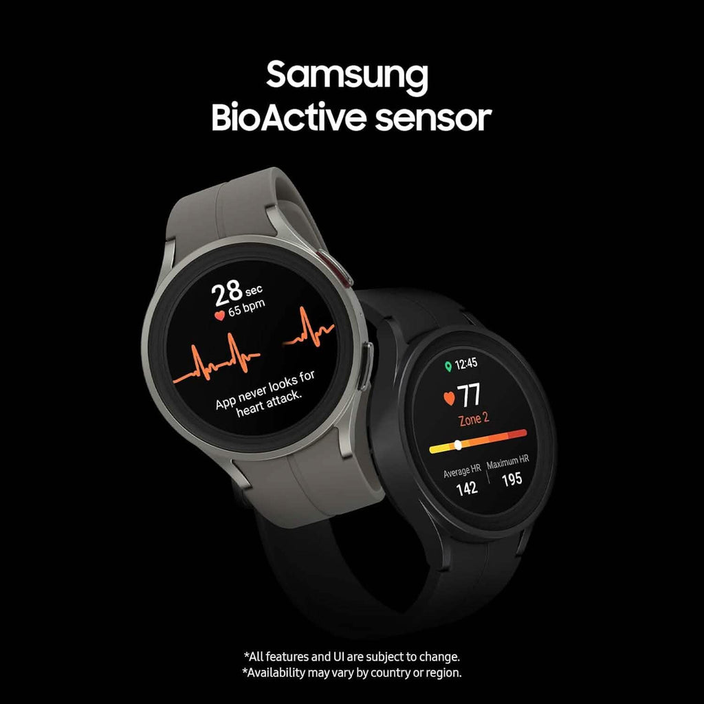 Montre intelligente Bluetooth Samsung Galaxy Watch 5 Pro 45 MM (reconditionnée)