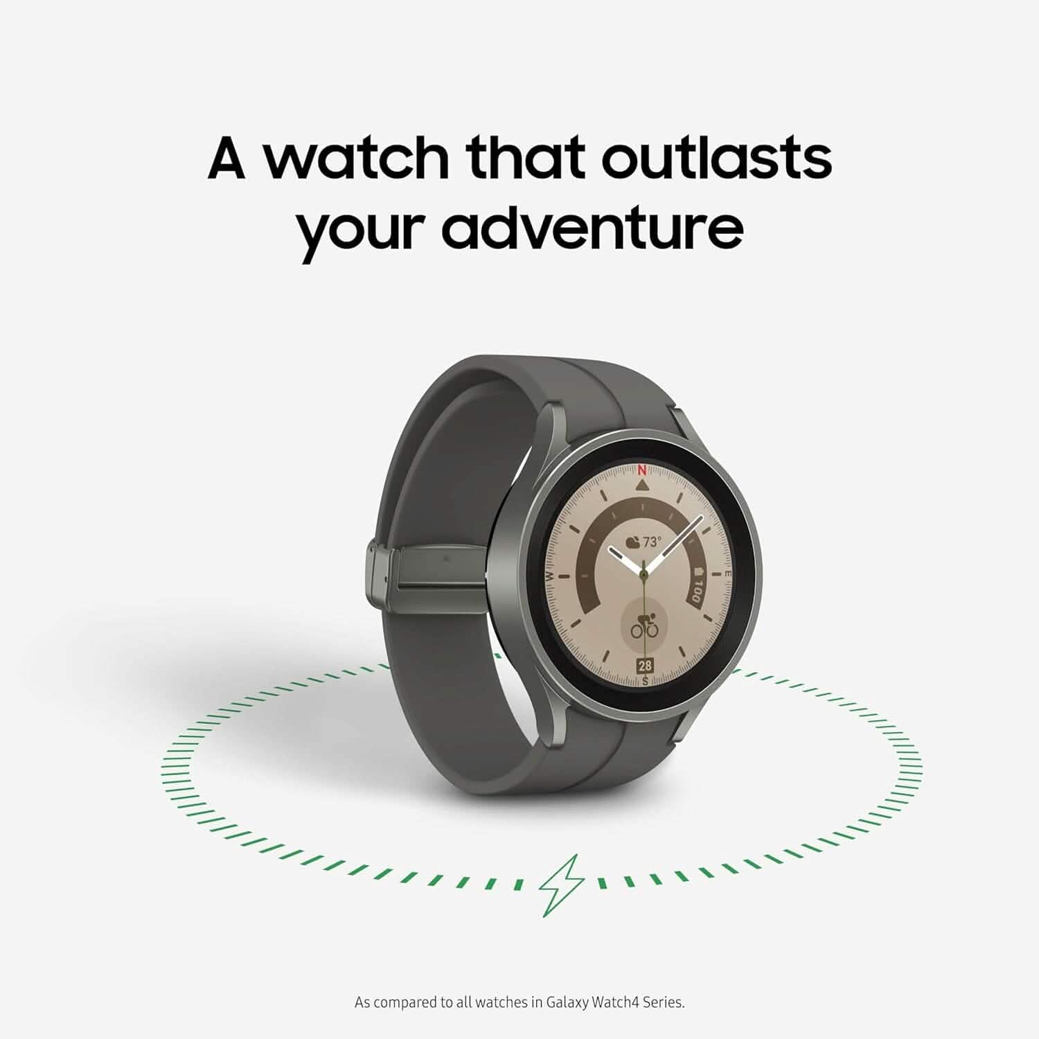 Montre intelligente Bluetooth Samsung Galaxy Watch 5 Pro 45 MM (reconditionnée)