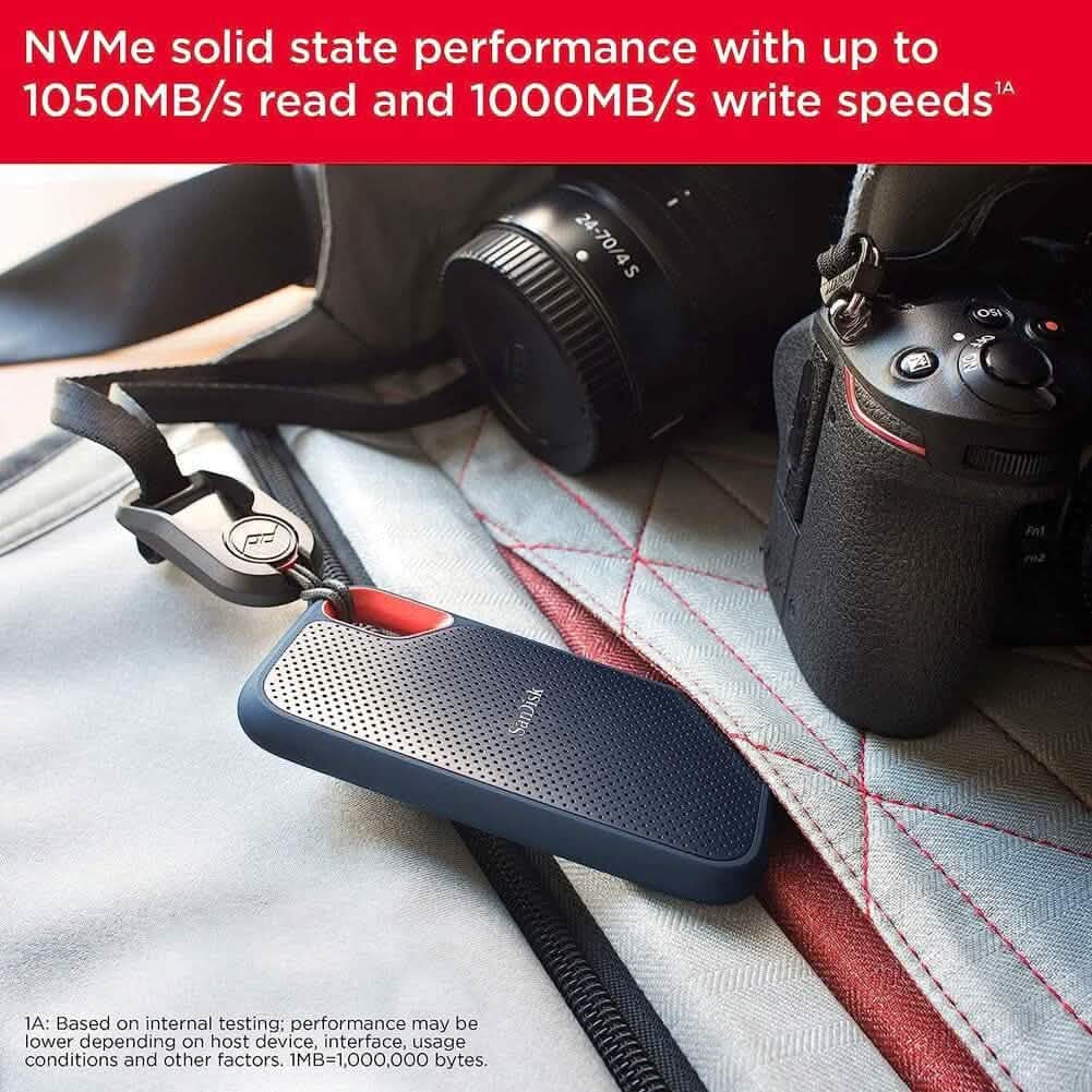 SSD portable SanDisk Extreme 4 To (Reconditionné)