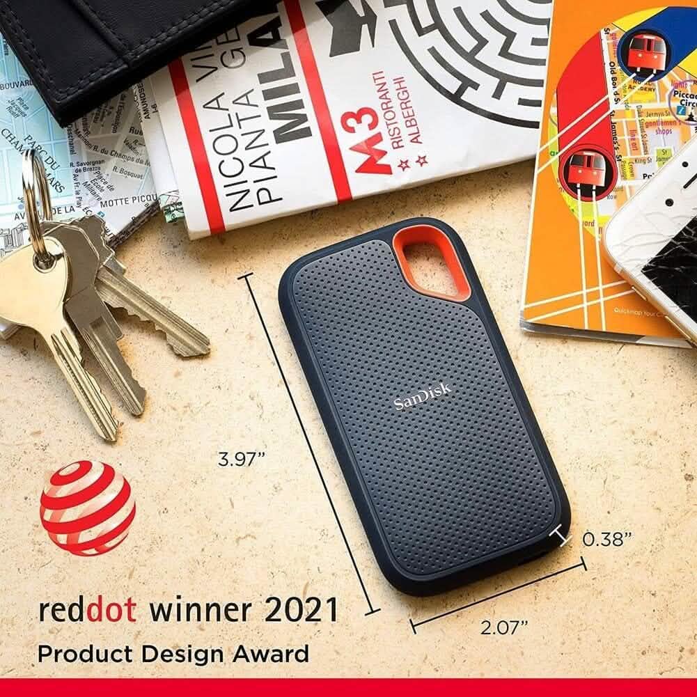 SSD portable SanDisk Extreme 4 To (Reconditionné)