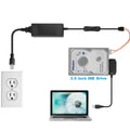 Câble adaptateur convertisseur SATA PATA IDE vers USB 2.0 pour disque dur 2,5" 3,5"