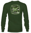 HOOey Zenith (Olive) - T-shirt à manches longues pour hommes