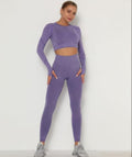 Ensemble legging et haut sans couture