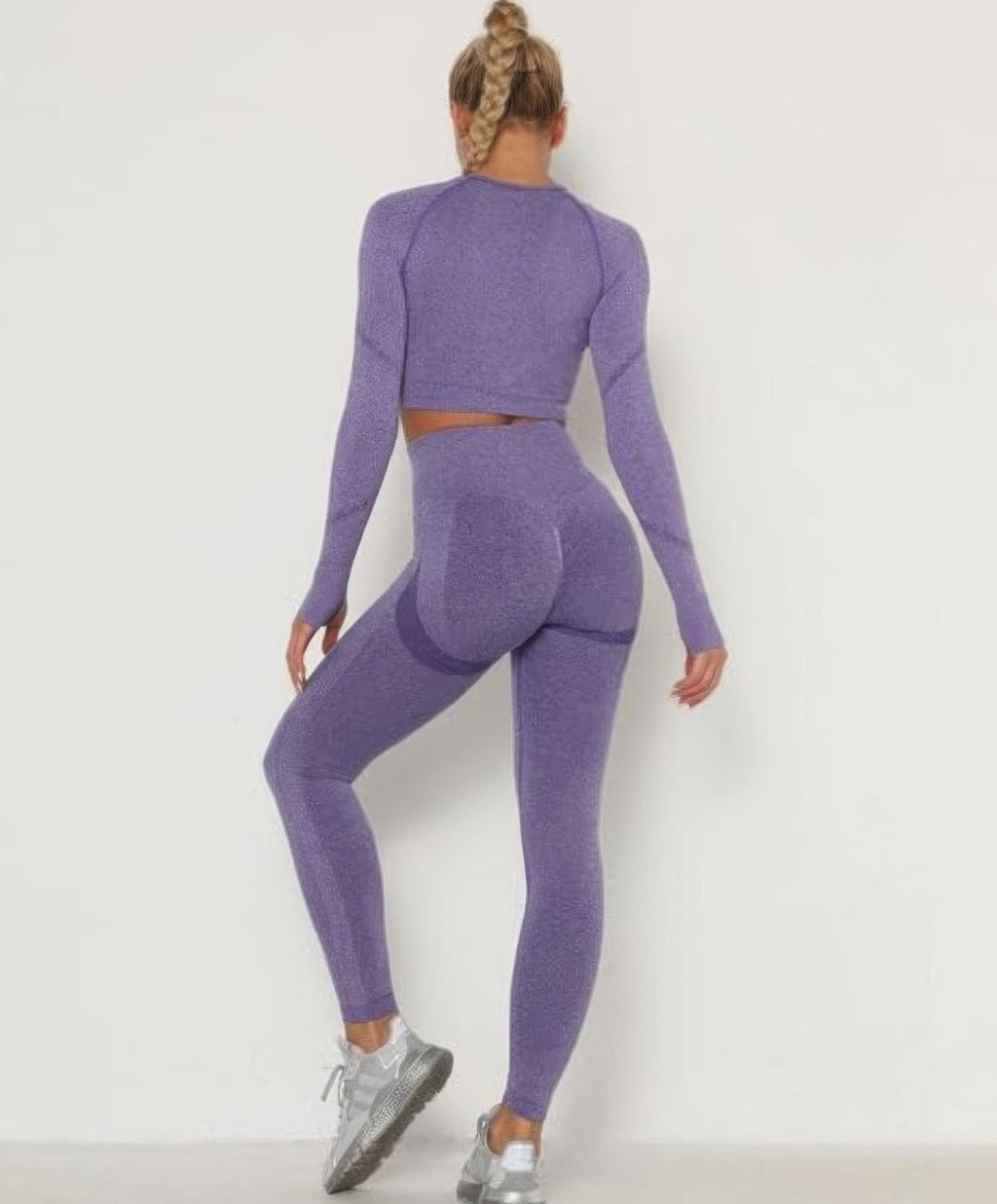 Ensemble legging et haut sans couture