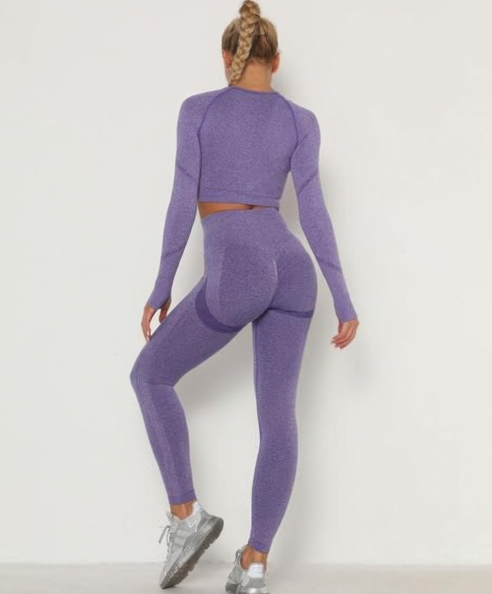 Ensemble legging et haut sans couture