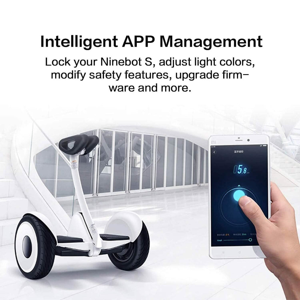 Trottinette électrique auto-équilibrante intelligente Segway Ninebot S (reconditionnée)