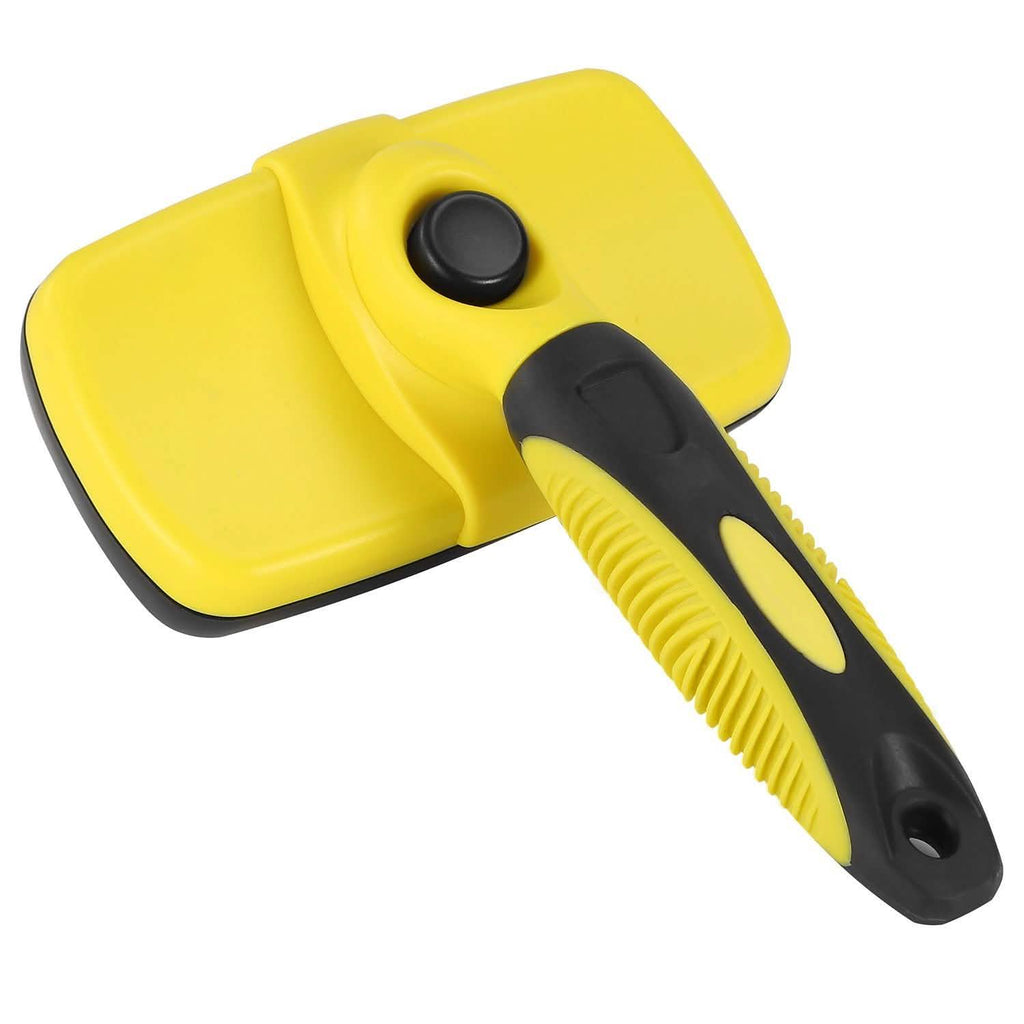 Brosse autonettoyante pour animaux de compagnie
