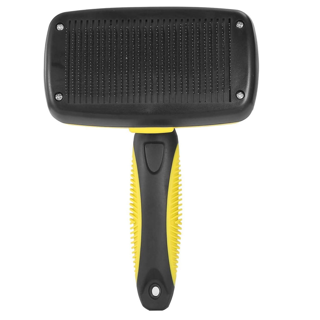 Brosse autonettoyante pour animaux de compagnie