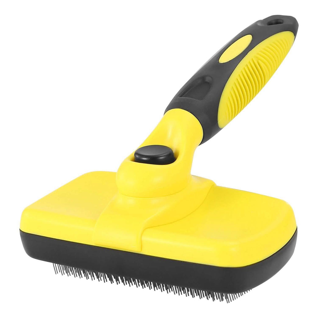 Brosse autonettoyante pour animaux de compagnie