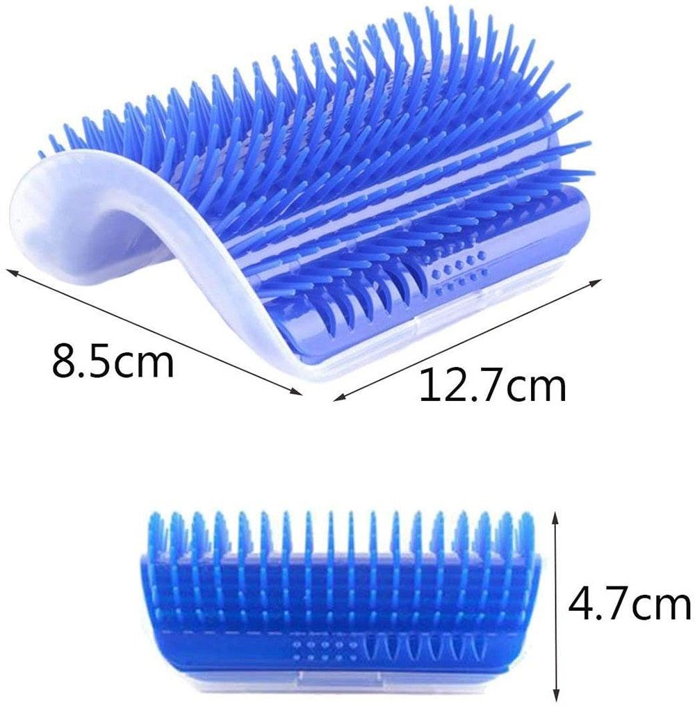 Brosse de toilettage automatique pour chat, masseur d'angle pour chat, accessoires pour chat, peigne de massage auto-relevable pour chat, jouet pour chat, fournitures pour chat, brosse de toilettage automatique pour chat, jouet interactif pour chat