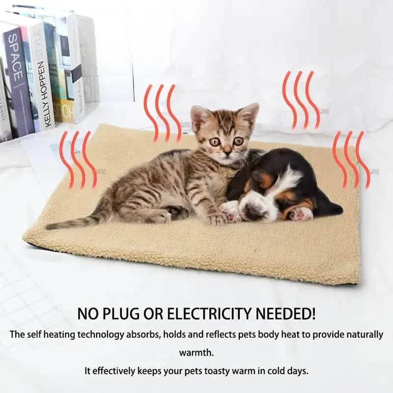Tapis auto-chauffant pour animaux de compagnie