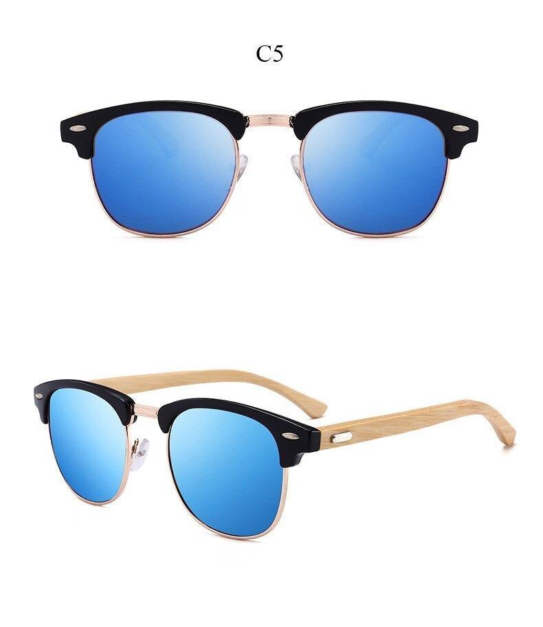 Lunettes de soleil de conduite à monture semi-cerclée pour hommes, noires, design professionnel, élégantes et cool, polarisées. Lunettes de soleil de conduite rétro, nouvelles, pour l'extérieur, rondes, élégantes, confortables.