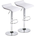 Lot de 2 tabourets de bar pivotants et réglables