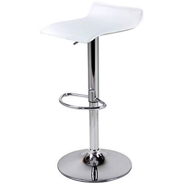 Lot de 2 tabourets de bar pivotants et réglables