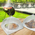 Lot de 2 : Tentes couvre-aliments grand format escamotables en maille filet