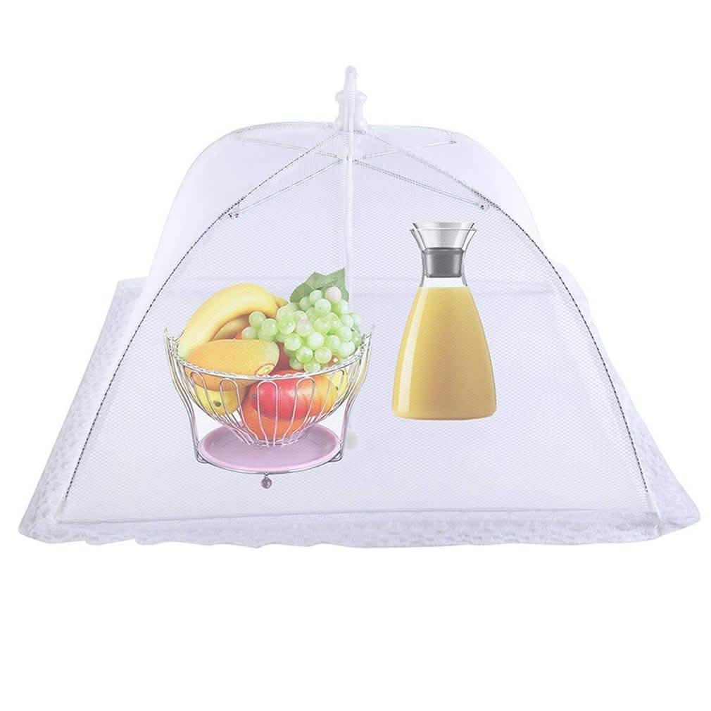 Lot de 2 : Tentes couvre-aliments grand format escamotables en maille filet