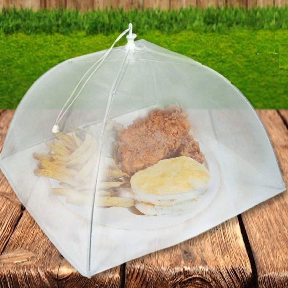 Lot de 2 : Tentes couvre-aliments grand format escamotables en maille filet