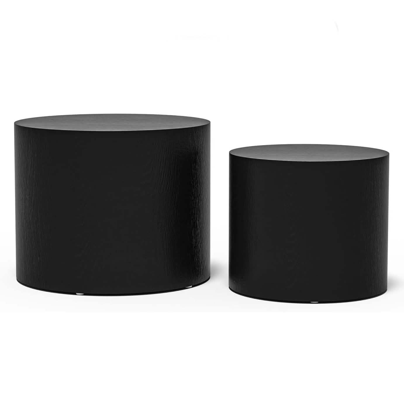 Lot de 2: tables basses gigognes