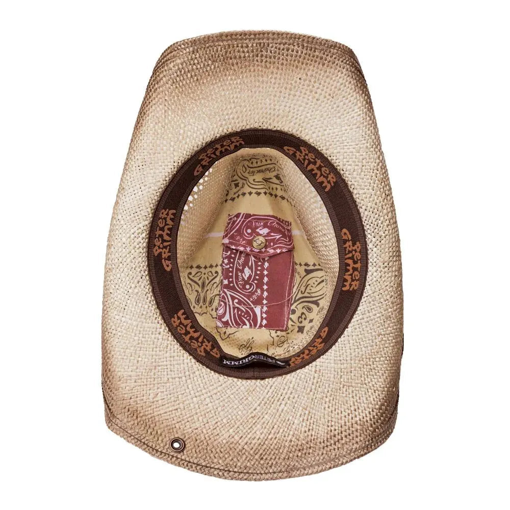 Peter Grimm Shaggy - Chapeau de cowboy en paille