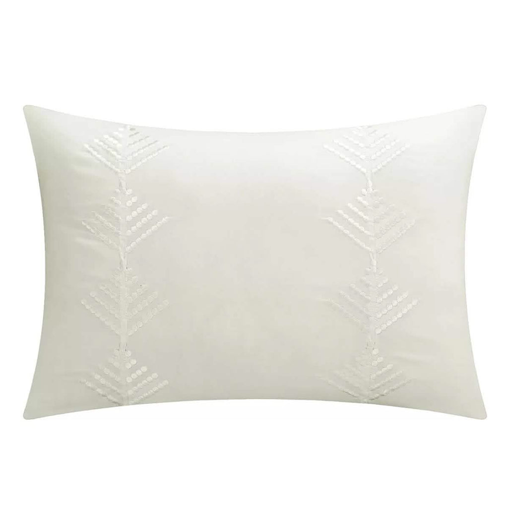 Parure de lit matelassée Shaly motif vigne entrelacée