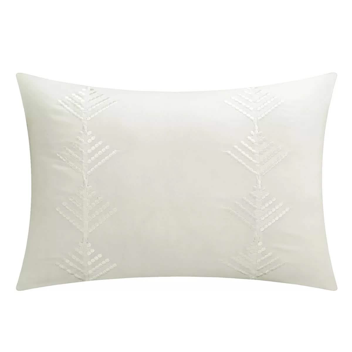 Parure de lit matelassée Shaly motif vigne entrelacée