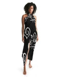 Paréo transparent cache-maillot / Love Black