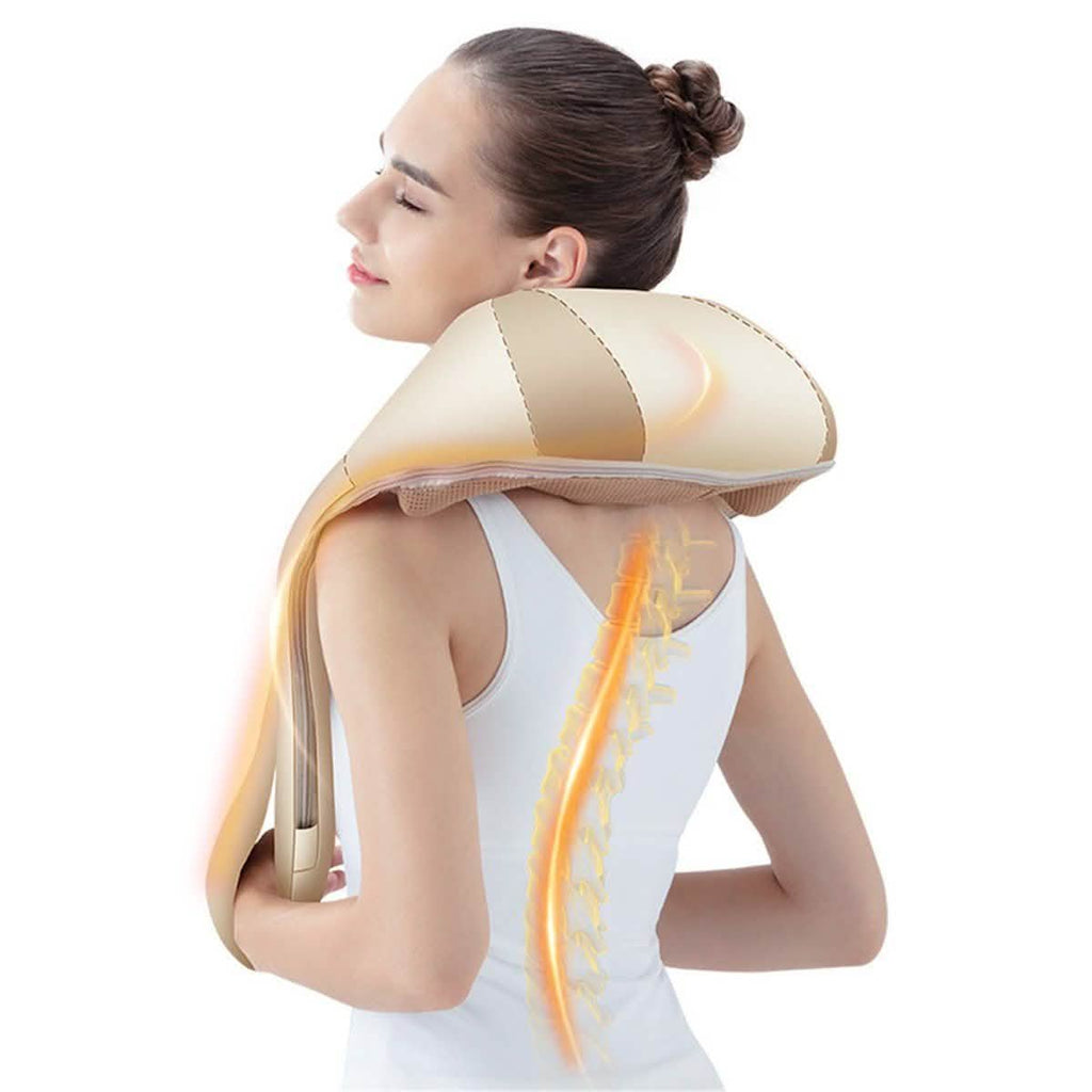 Masseur de nuque et de dos Shiatsu avec chaleur pour les épaules