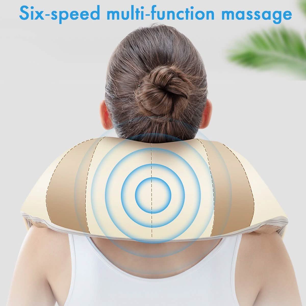 Masseur de nuque et de dos Shiatsu avec chaleur pour les épaules